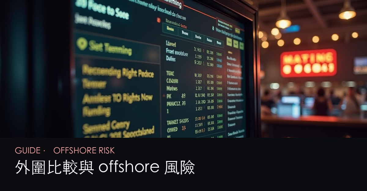 外圍比較與 offshore 風險